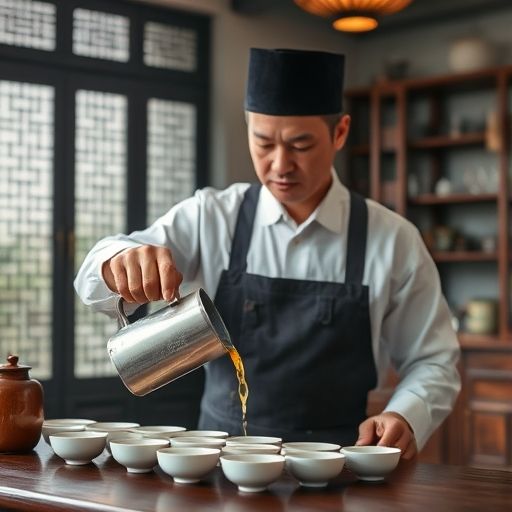 广州茶艺师泡茶场景