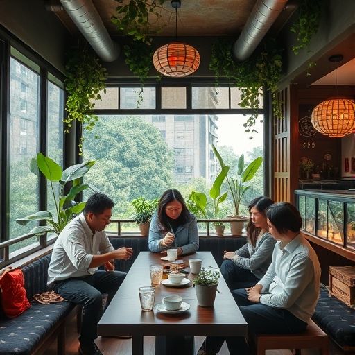 深圳茶室品茶场景