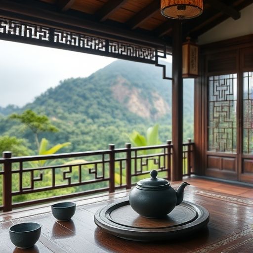 白云山附近的茶肆