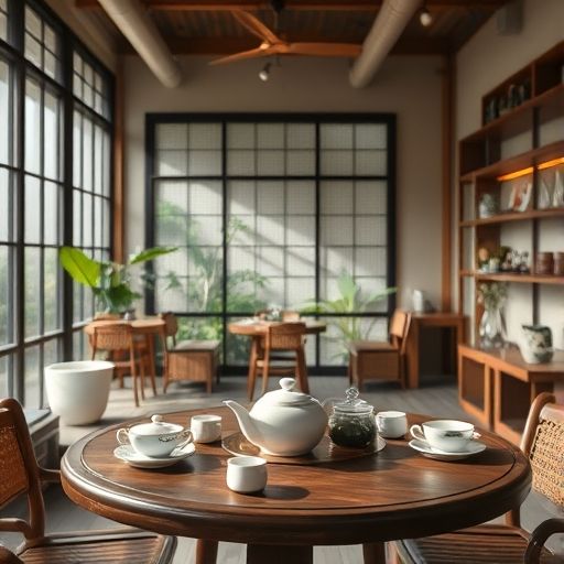 广州喝茶工作室内部