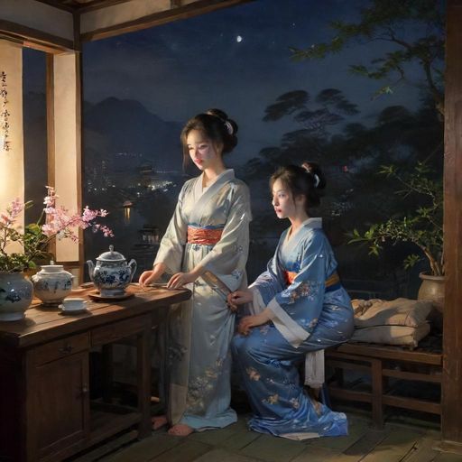 高空茶室的夜景魅力