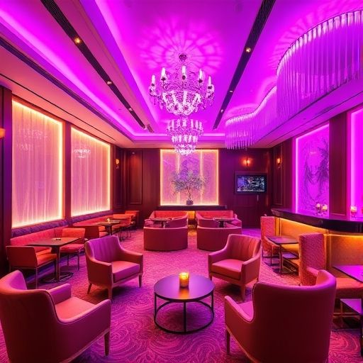 天河区豪华娱乐场所内部