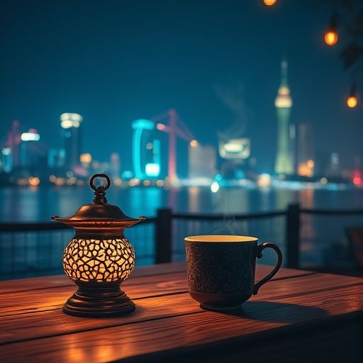 夜晚品茶时光