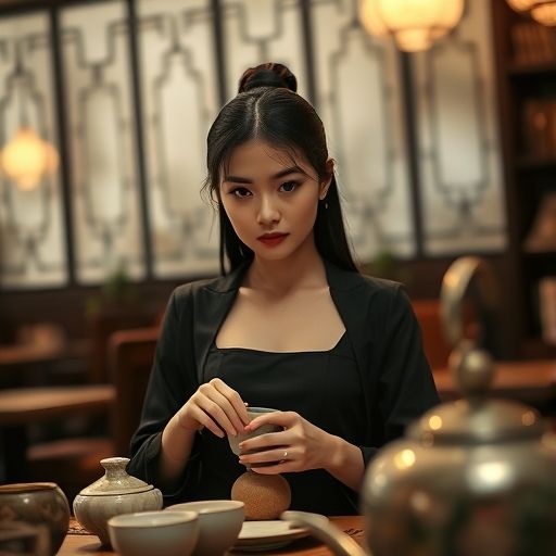 深圳茶艺师泡茶场景展示