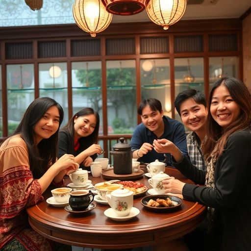 深圳茶肆社交场景