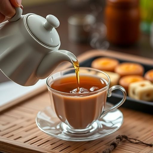 龙华茶肆泡茶场景