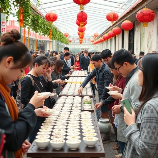 广州茶文化节现场