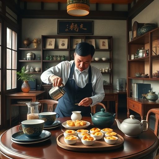 传统广州喝茶工作室