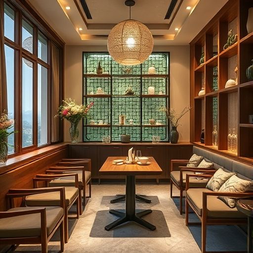 深圳高端喝茶现代茶室