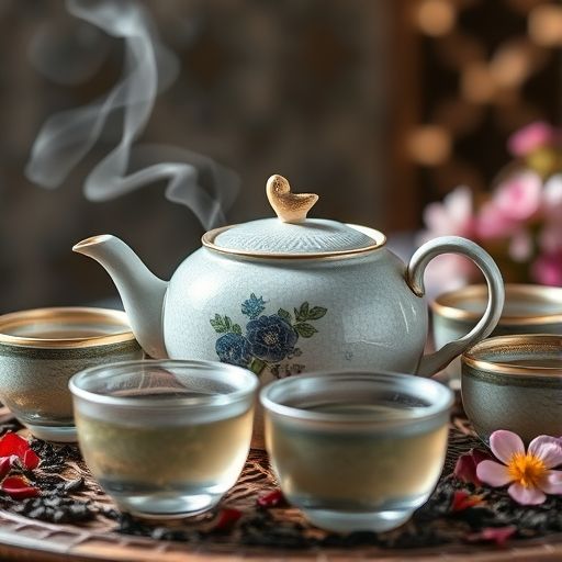 传统茶具与茶叶