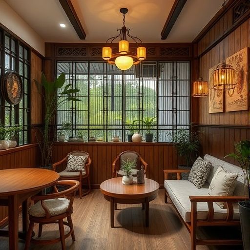 深圳福田茶肆内部