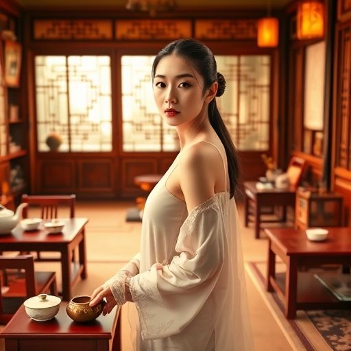 广州喝茶工作室内部