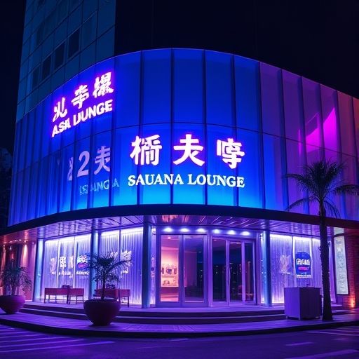 广东桑拿会所外观