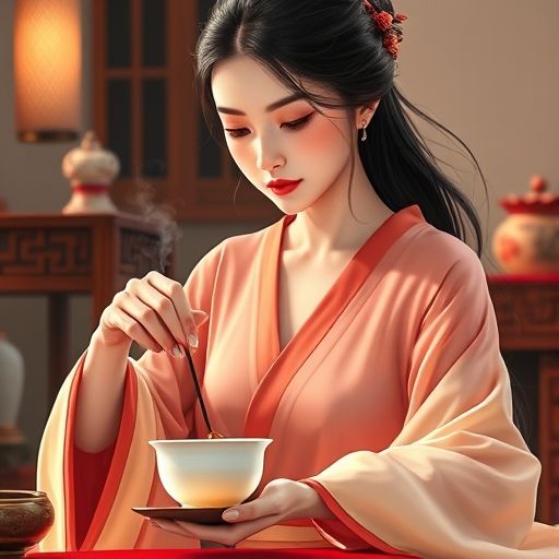 茶艺表演优雅瞬间