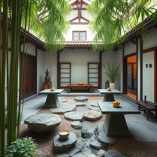 禅茶一味户外茶室