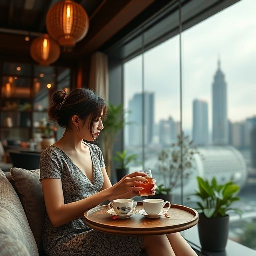 深圳喝茶外卖场景