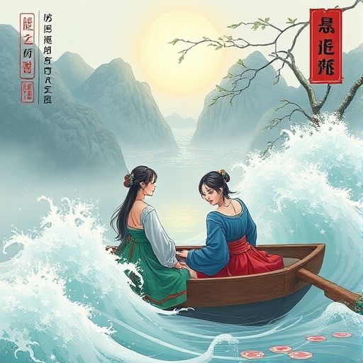 茶肆内的温馨氛围