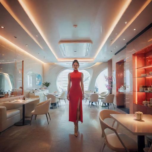 新派茶室时尚氛围