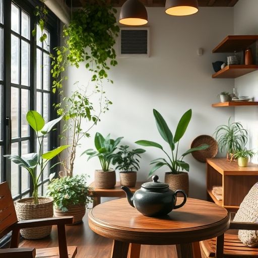 广州喝茶工作室内部