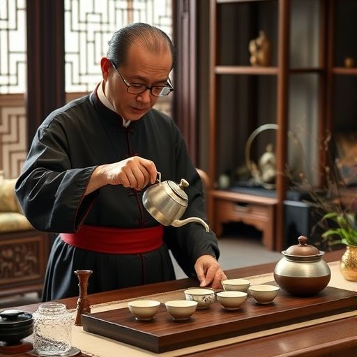 广州天河喝茶工作室茶艺表演