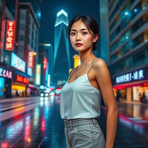 广州白云98场夜景