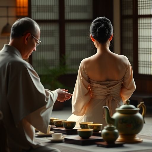 茶艺师表演茶艺