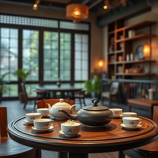 广州品茶工作室内部环境