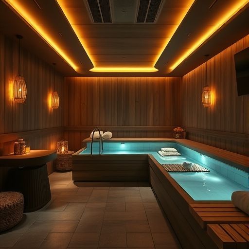 高端桑拿会所内部