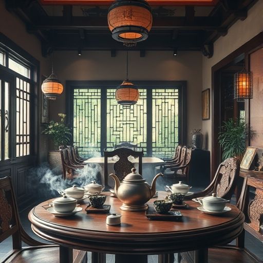 广州天河传统茶肆