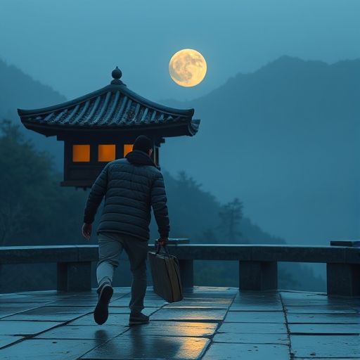 广州隐藏茶社一角