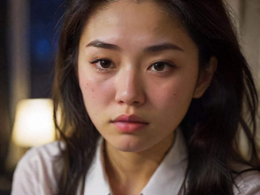 一位面带倦容的都市白领在办公室里，似乎在思索着如何放松身心