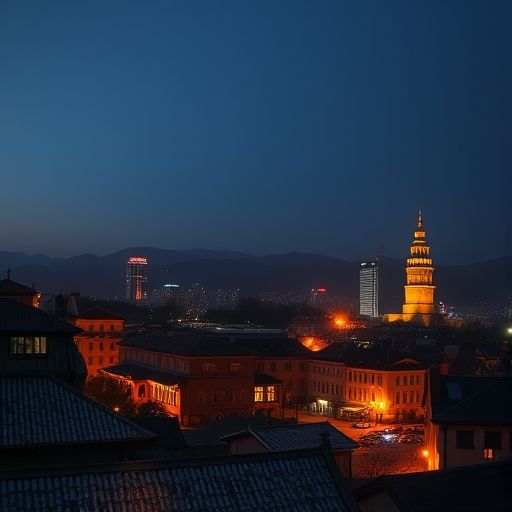 温州高端桑拿会所夜景