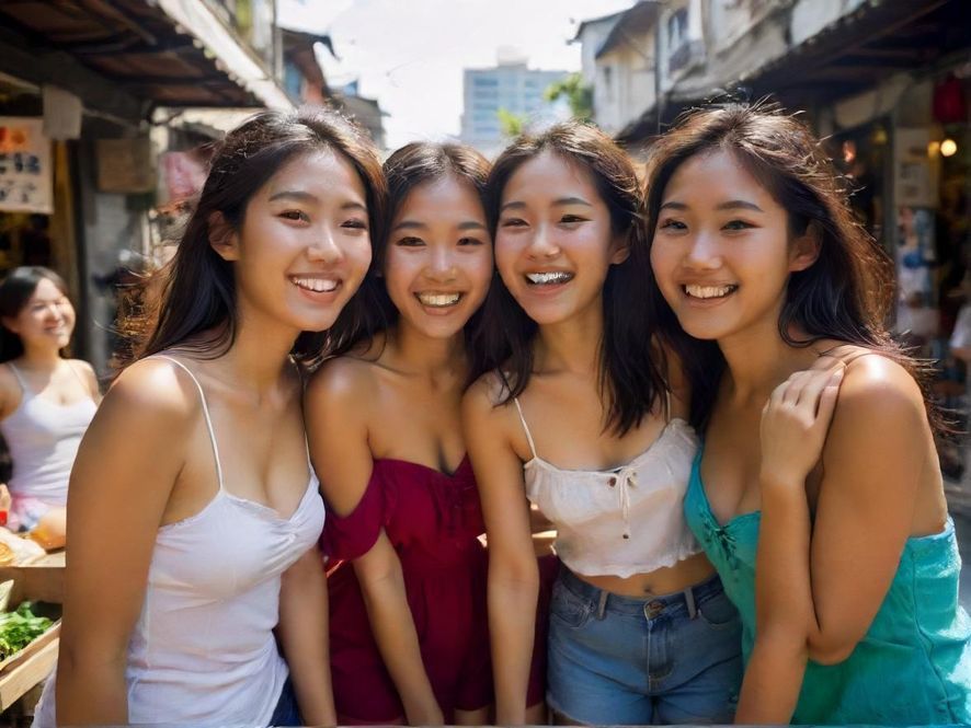 条友们在户外市集相聚,分享美食和生活乐趣,感受社区的温暖与活力。