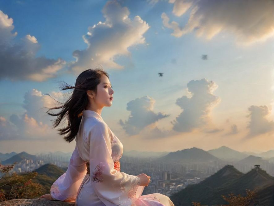 一间布置温馨的私人公寓内部场景