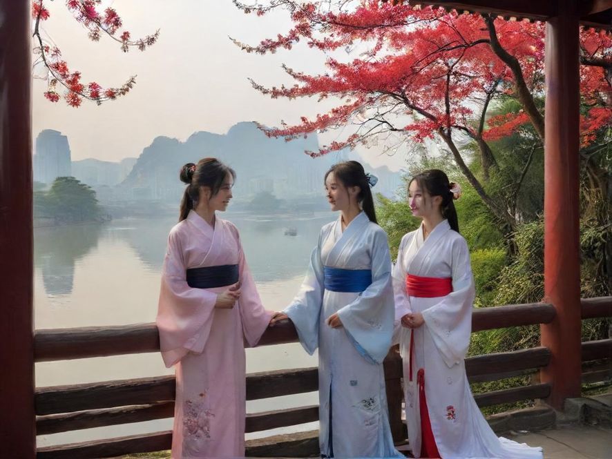 广州某桑拿会所内部,蒸汽弥漫,绿植点缀,营造出放松身心的氛围。