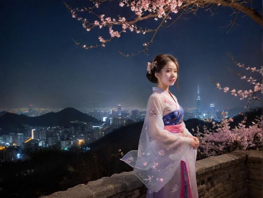 春风阁qm会所低调奢华的夜景外观