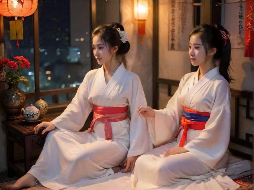 高端夜场会所大厅，灯光璀璨，尽显奢华与现代感