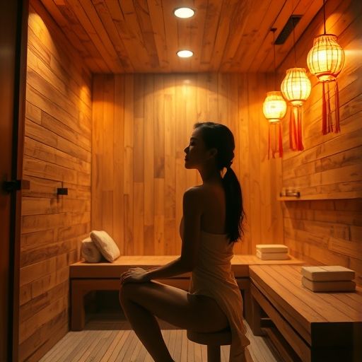 广州隐藏茶社桑拿汗蒸区实景