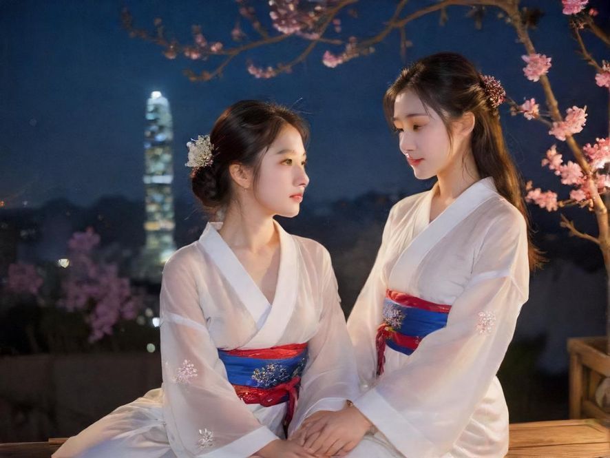 广州一家夜总会奢华包厢,霓虹灯光璀璨,设计现代时尚。