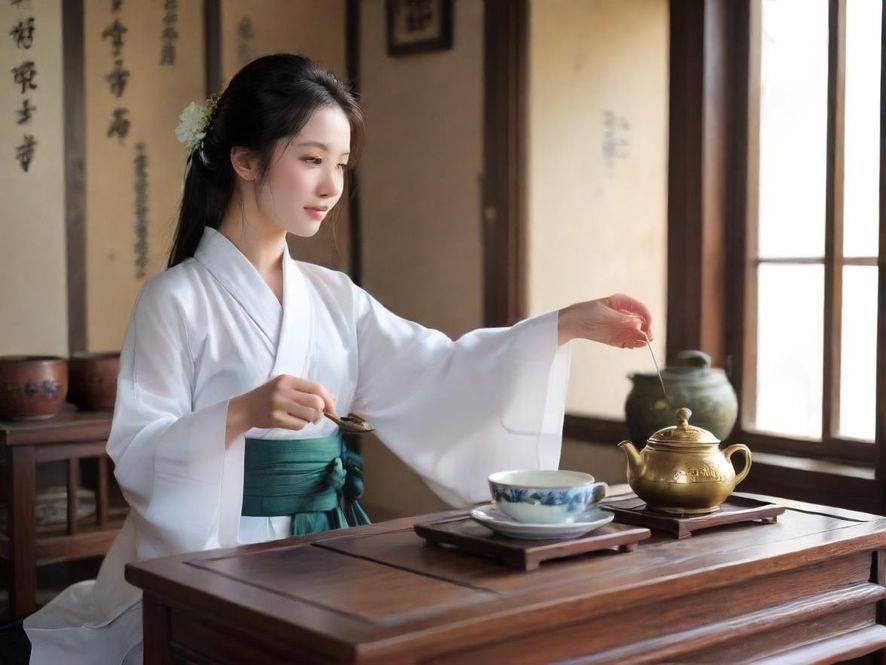 广州高端茶社内部环境展示