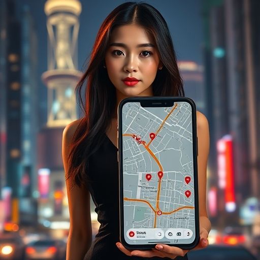 在佛山地图上寻找休闲娱乐信息