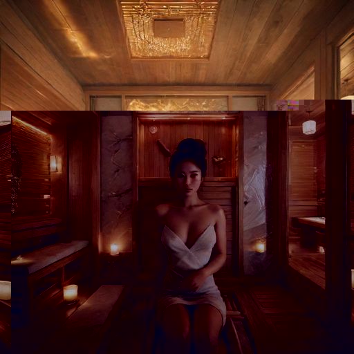 高端桑拿会所内部环境展示