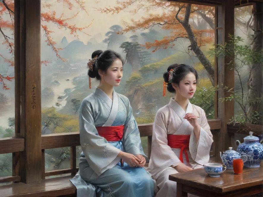 广州私密茶社包厢实景