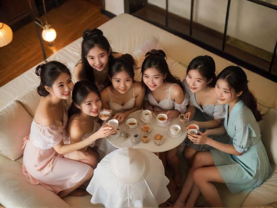 东莞QM上课群聚会场景