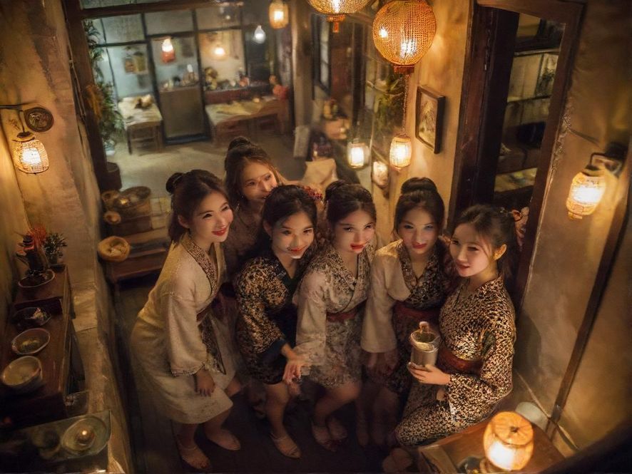 广州休闲娱乐场所温馨一角