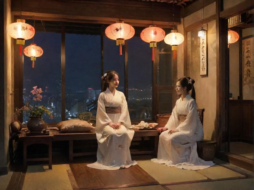 广州夜场休闲会所走廊