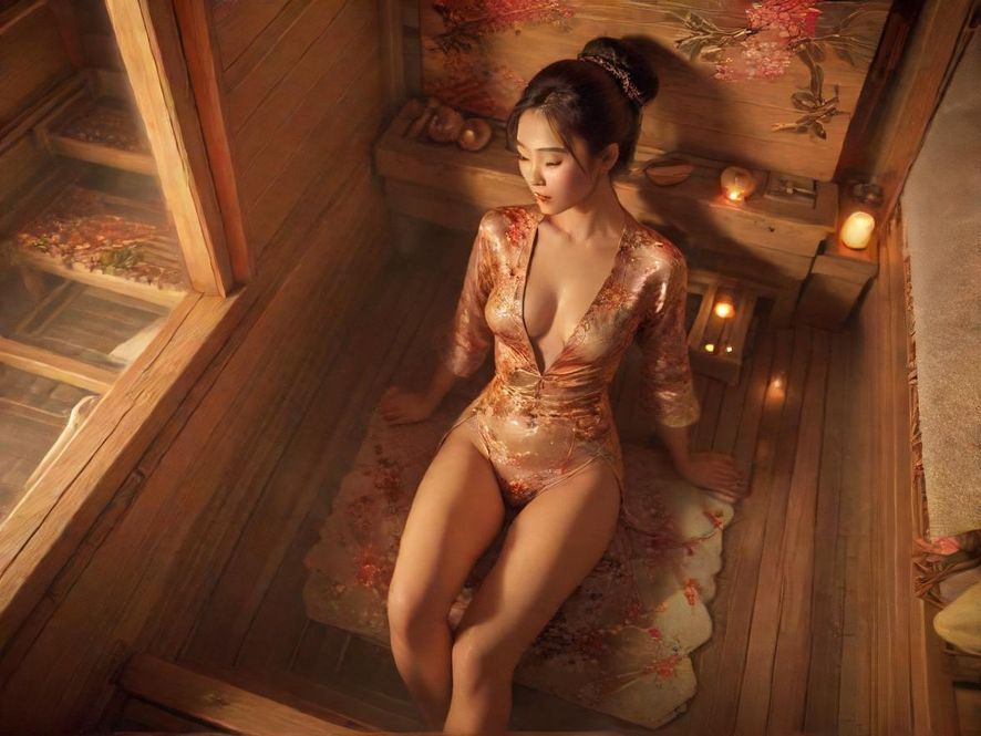 高端桑拿会所内部环境展示