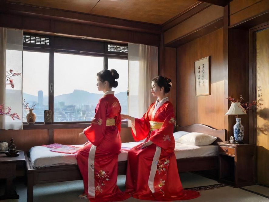 广州高端私密会所内部豪华套房