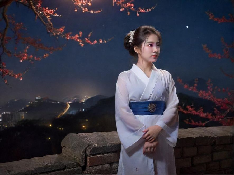 广州夜景下的舒适会所一隅