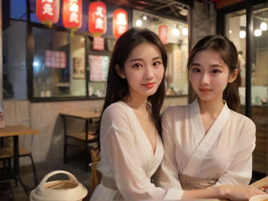 一家豪华夜店的内部场景,舒适的沙发区在朦胧的灯光下显得格外诱人,远处是闪烁的灯光和舞池,充满了都市夜生活的魅力。